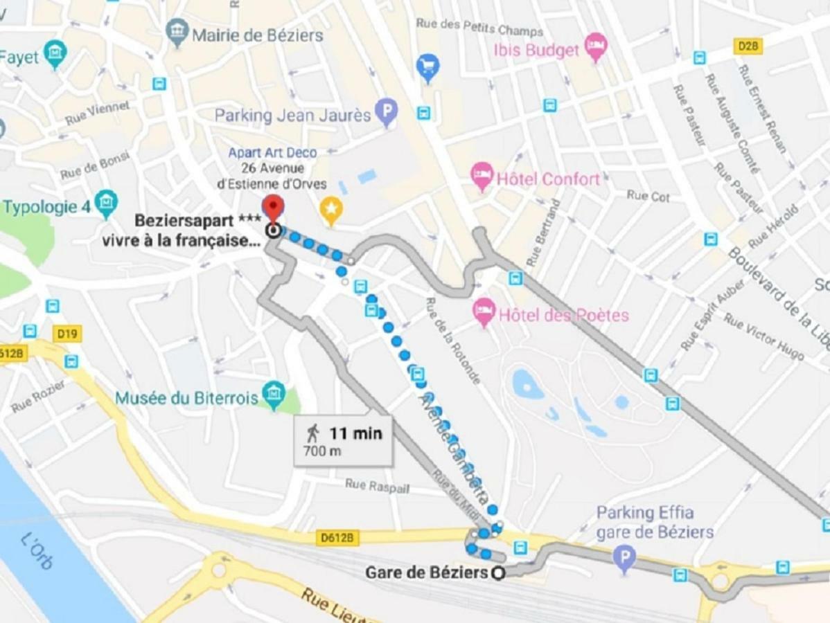 Duplex - Confort & Charme Béziers Zewnętrze zdjęcie